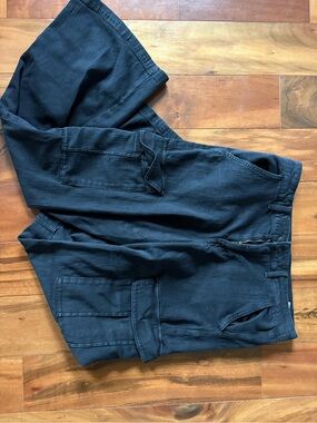 American Eagle Outfitters Black Wide Leg Flare Jeans